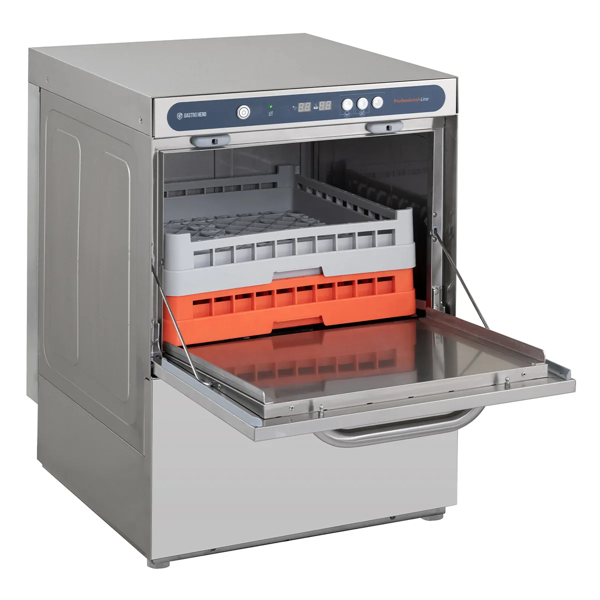 Geschirrspülmaschine PROFI Digital 54 SL 50x50 cm Korbmaß, mit Reiniger- & Klarspüldosierer, mit Ablaufpumpe, Made in Europe, 400 Volt - Image 4