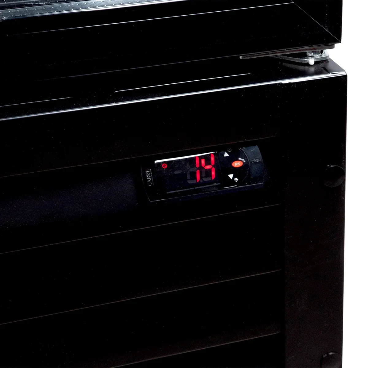 Getränkekühlschrank ECO 1000 mit Klapptüren und Leuchtaufsatz - Image 8
