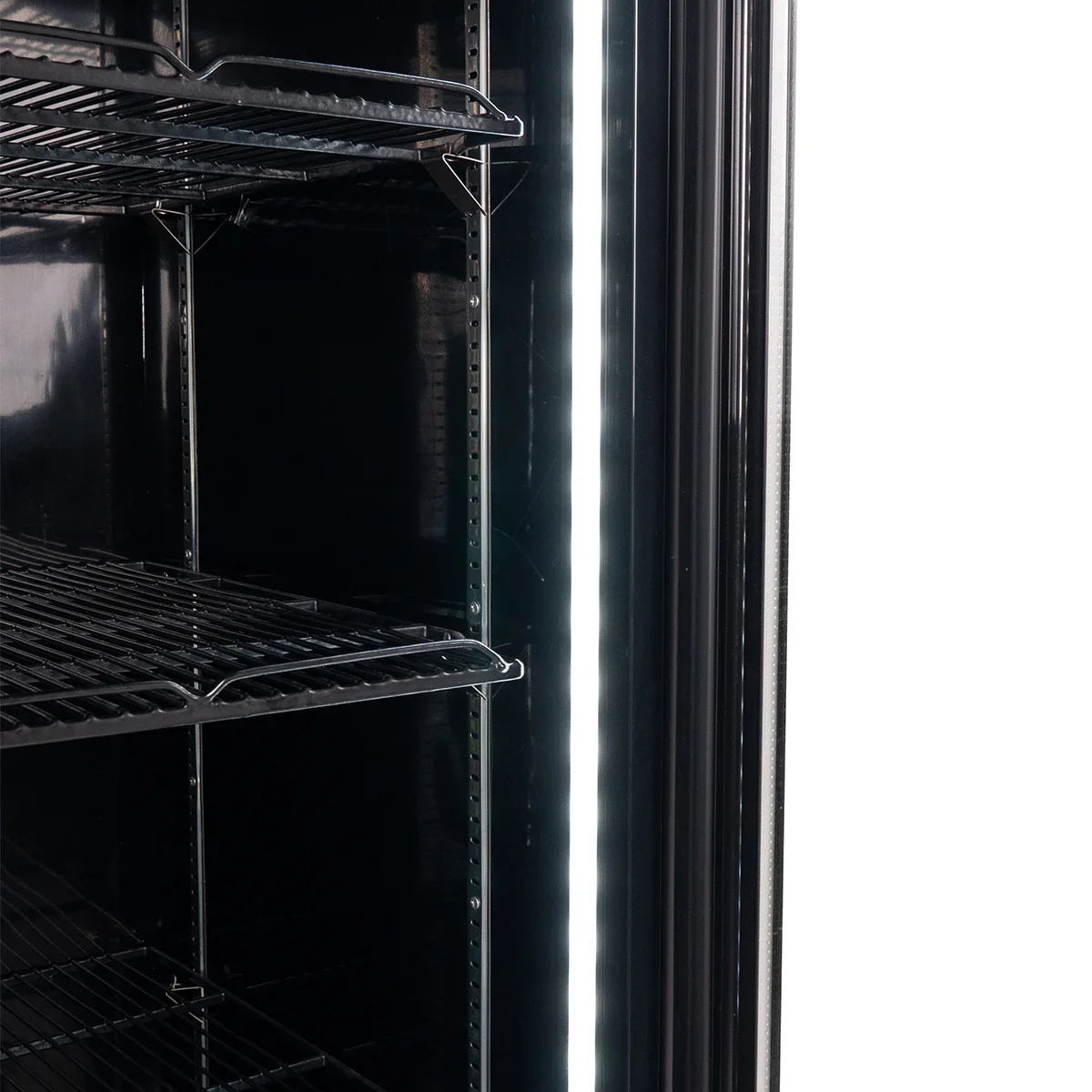 Getränkekühlschrank ECO 630 mit Leuchtaufsatz und Klapptüren - Image 7