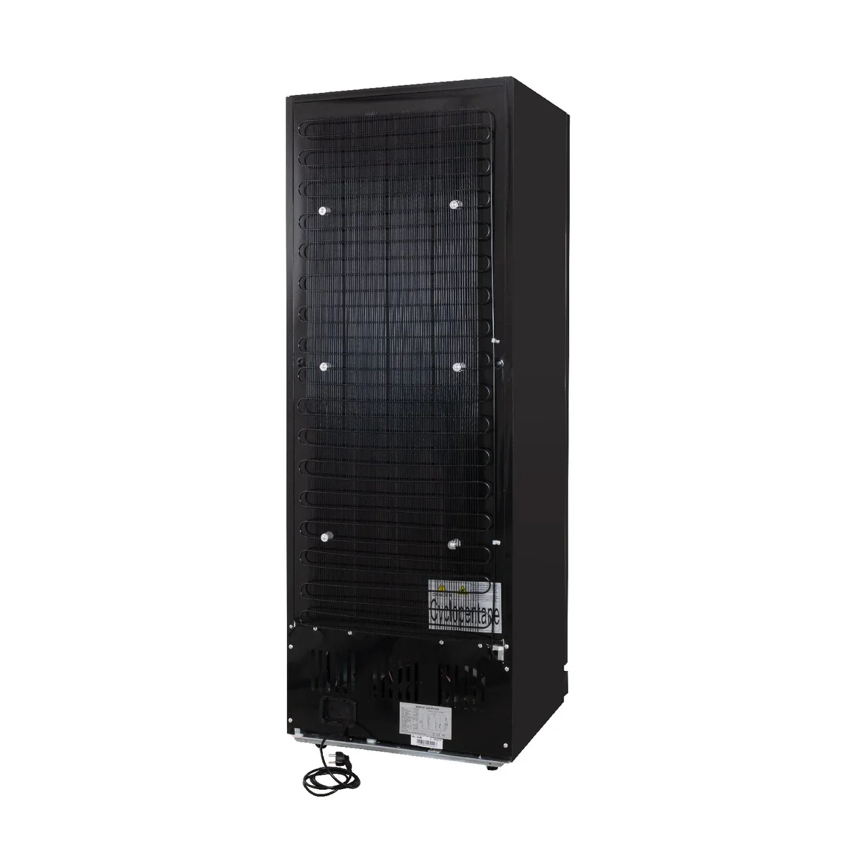 Getränkekühlschrank GK-360BB, 360 Liter Kühlraumvolumen, 4 verstellbare Einlegeböden, Innenbeleuchtung, Abschließbar, Schwarz - Image 10