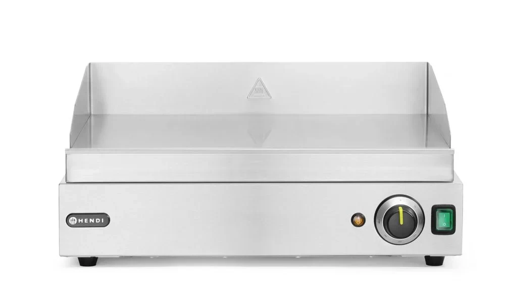 Grillplatte 230V, 50x43x26cm, Chromstahl - Image 3