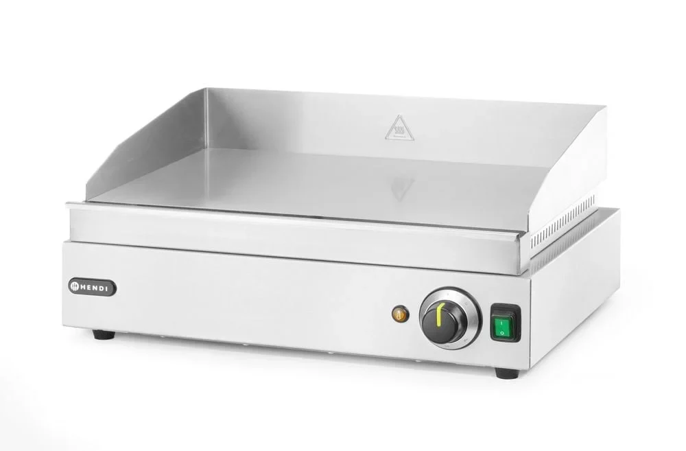 Grillplatte 230V, 50x43x26cm, Chromstahl - Image 4