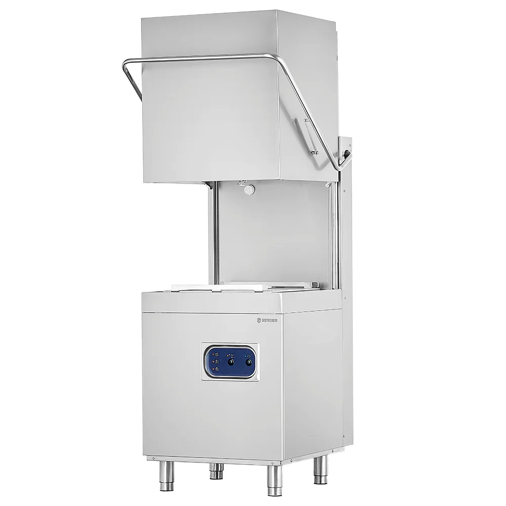 Haubenspülmaschine ECO 50x50 cm Korbmaß, mit Reiniger- & Klarspüldosierer, mit Ablaufpumpe, Made in Europe, 400 V - Image 4
