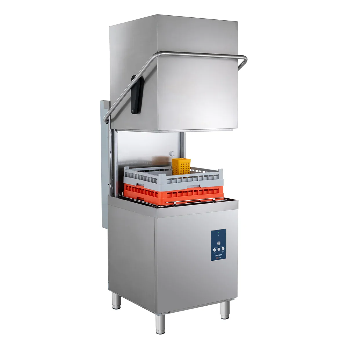 Haubenspülmaschine ECO 54 SL 50x50 cm Korbmaß, mit Reiniger- & Klarspüldosierer, mit Ablaufpumpe, Made in Europe, 400 Volt - Image 15