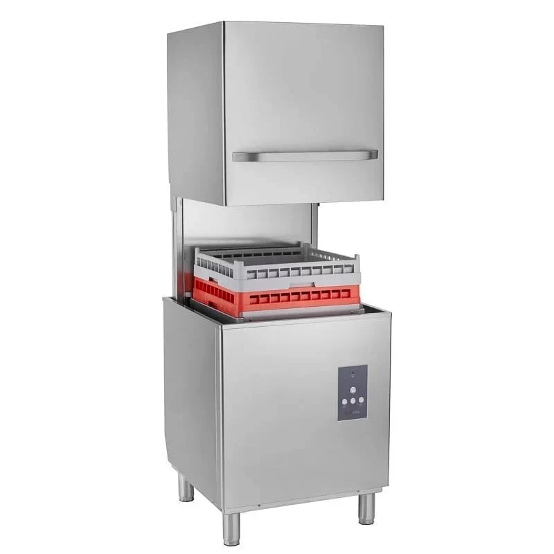 Haubenspülmaschine ECO 54 SL 50x50 cm Korbmaß, mit Reiniger- & Klarspüldosierer, mit Ablaufpumpe, Made in Europe, 400 Volt - Image 6