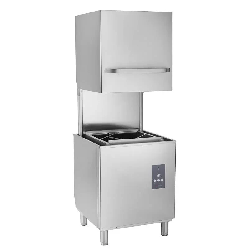 Haubenspülmaschine ECO 54 SL 50x50 cm Korbmaß, mit Reiniger- & Klarspüldosierer, mit Ablaufpumpe, Made in Europe, 400 Volt - Image 9