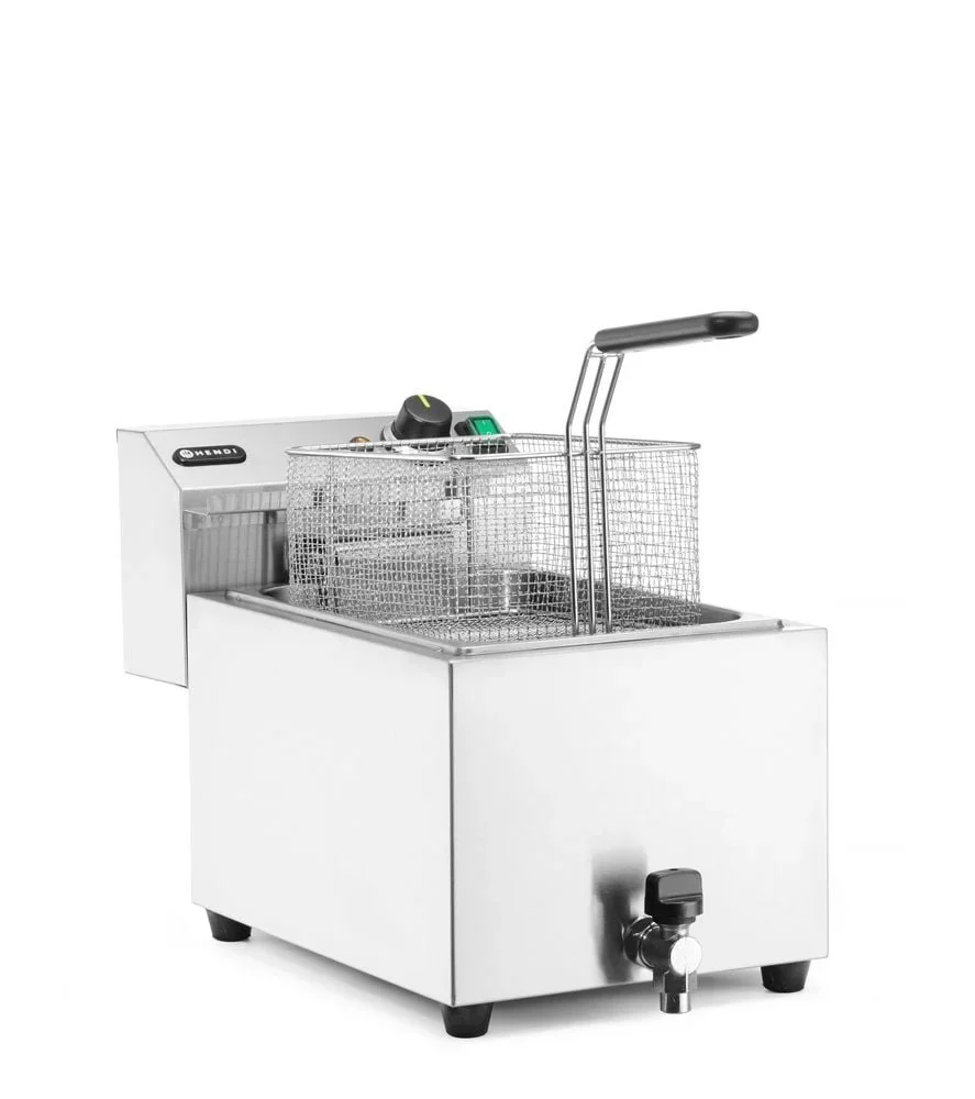Hendi Fritteuse 10 Liter, 400V, 6600W, Profi Line, 10L, 400V/6600W, 300x680x(H)420mm - Image 3