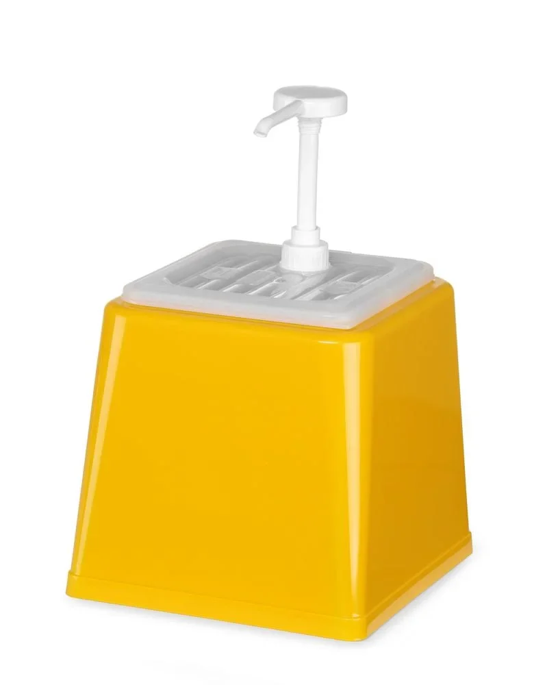 Hendi Pump-Saucenspender, 2,5L, Weiß, 230x210x(H)250mm - Image 2