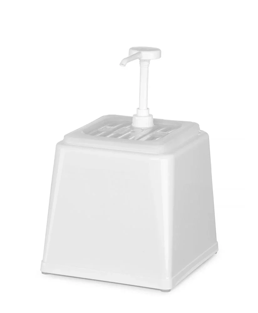 Hendi Pump-Saucenspender, 2,5L, Weiß, 230x210x(H)250mm - Image 5