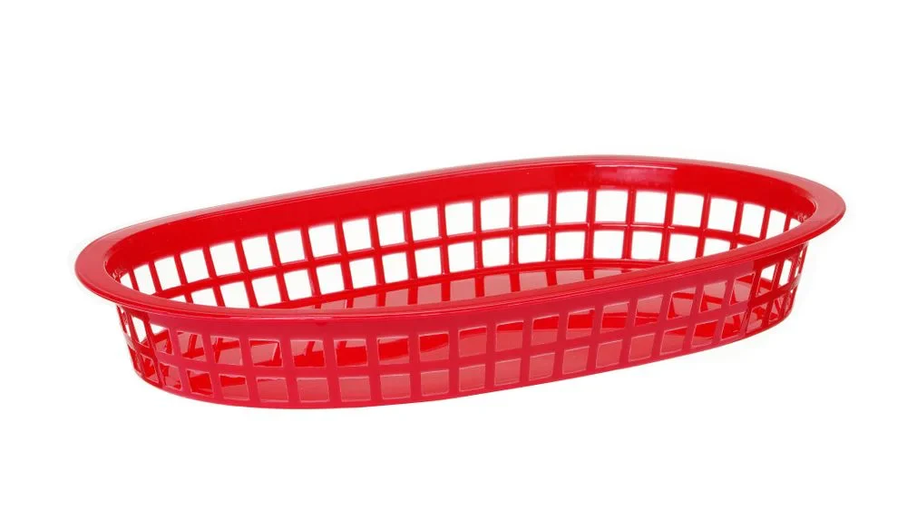 Hendi Servierkörbe im Fastfood-Stil, Schwarz, 6 Stk., 275x175x(H)38mm - Image 5