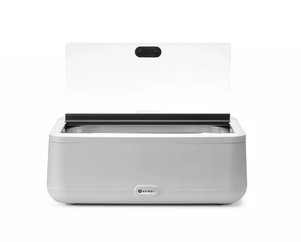 Hendi UNIQ Chafing Dish, Weiß, 220-240V/700W, 607x402x(H)245mm