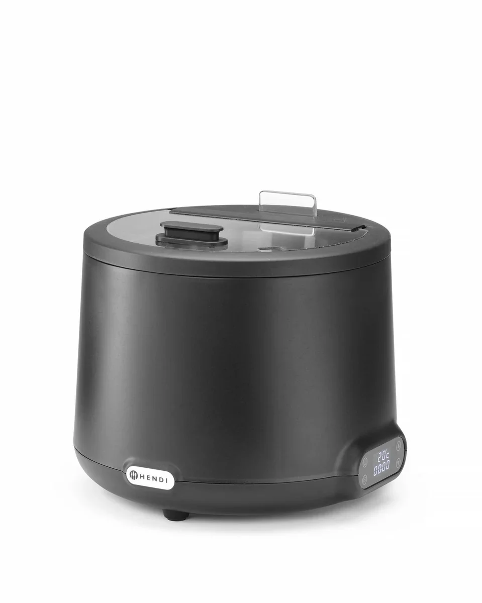 Hendi UNIQ Suppenkessel, 8L, Schwarz, 220-240V/500W, Ø 365x(H)325mm - Image 3