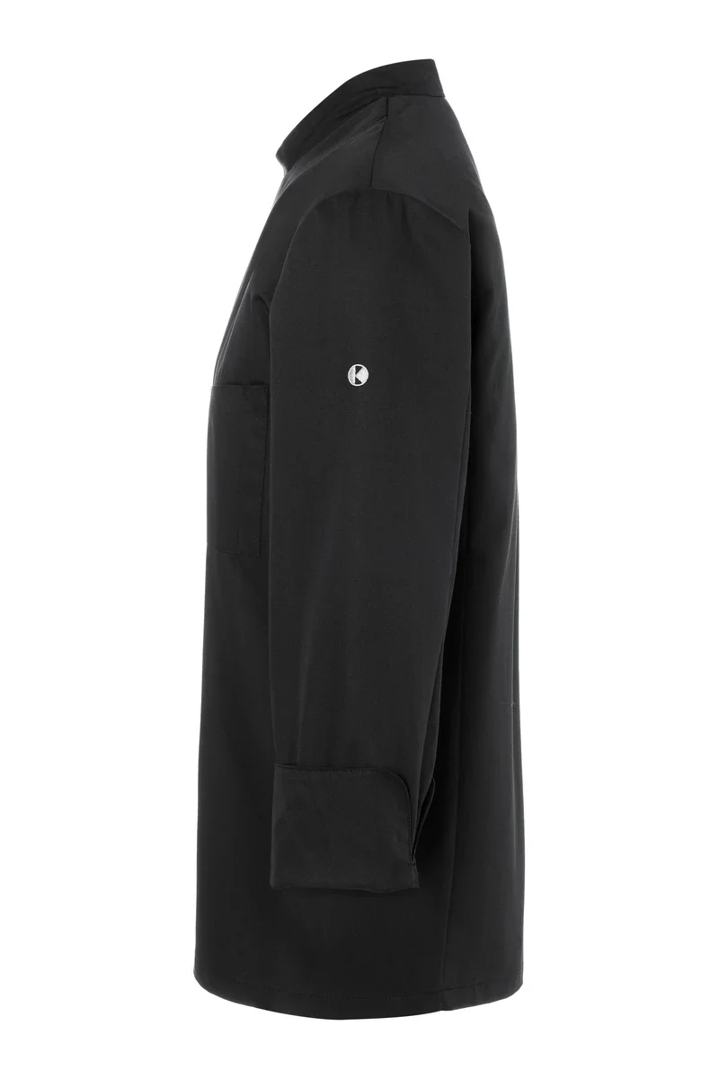 Herrenkochjacke Lars, schwarz, Größe: 58 - Image 7