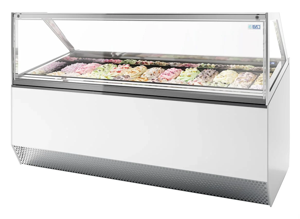 NordCap Speiseeisvitrine MILLENNIUM 2.0 GE 155 mit Umluftkühlung