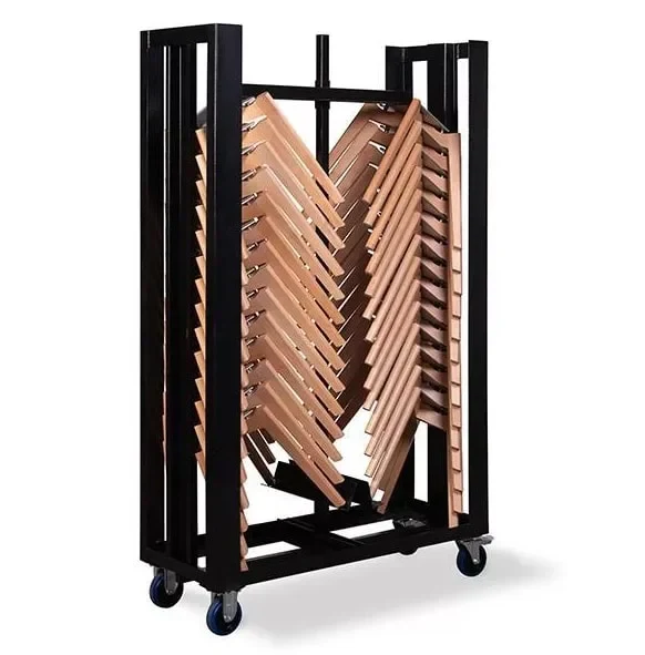 Feros Keeve Gestell-Transportwagen für bis zu 30 Gestelle, 475 x 1090 x 1950 mm - Image 2
