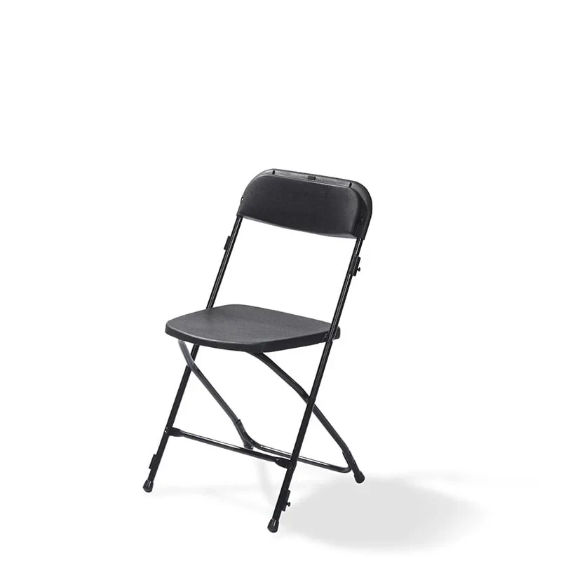 Feros Klappstuhl Budget, Schwarz, Stahlgestell, klappbar - Image 2