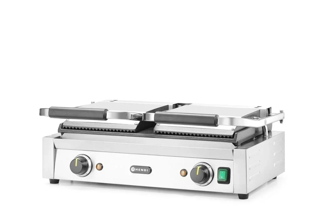 Kontaktgrill Doppelausführung 1x glatt, 1x gerillt - Image 3
