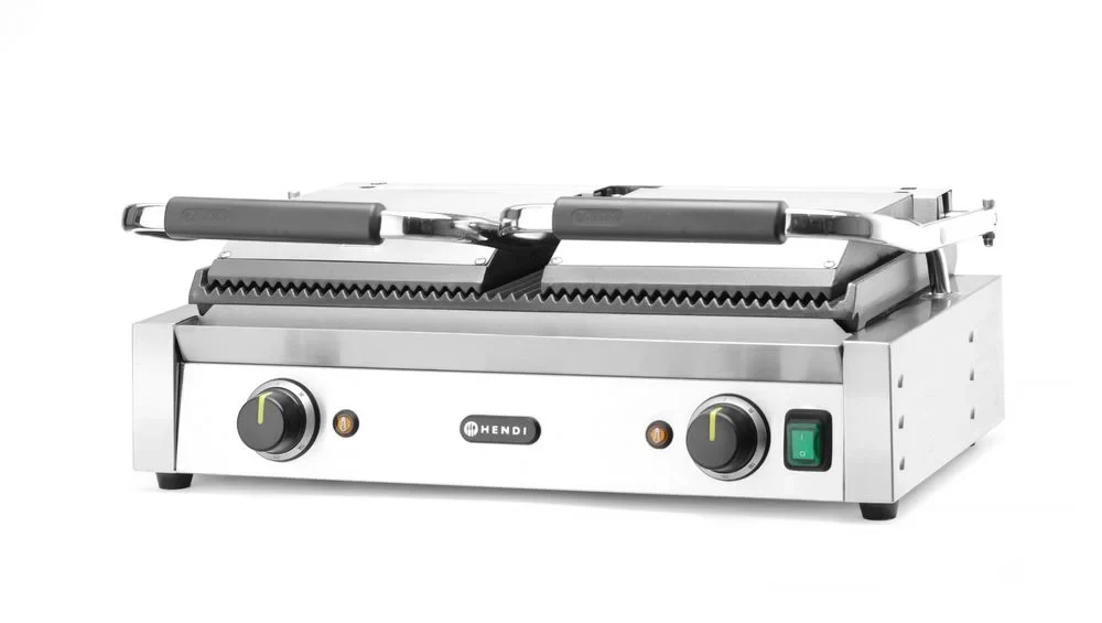 Kontaktgrill Doppelausführung 2x gerillt - Image 5