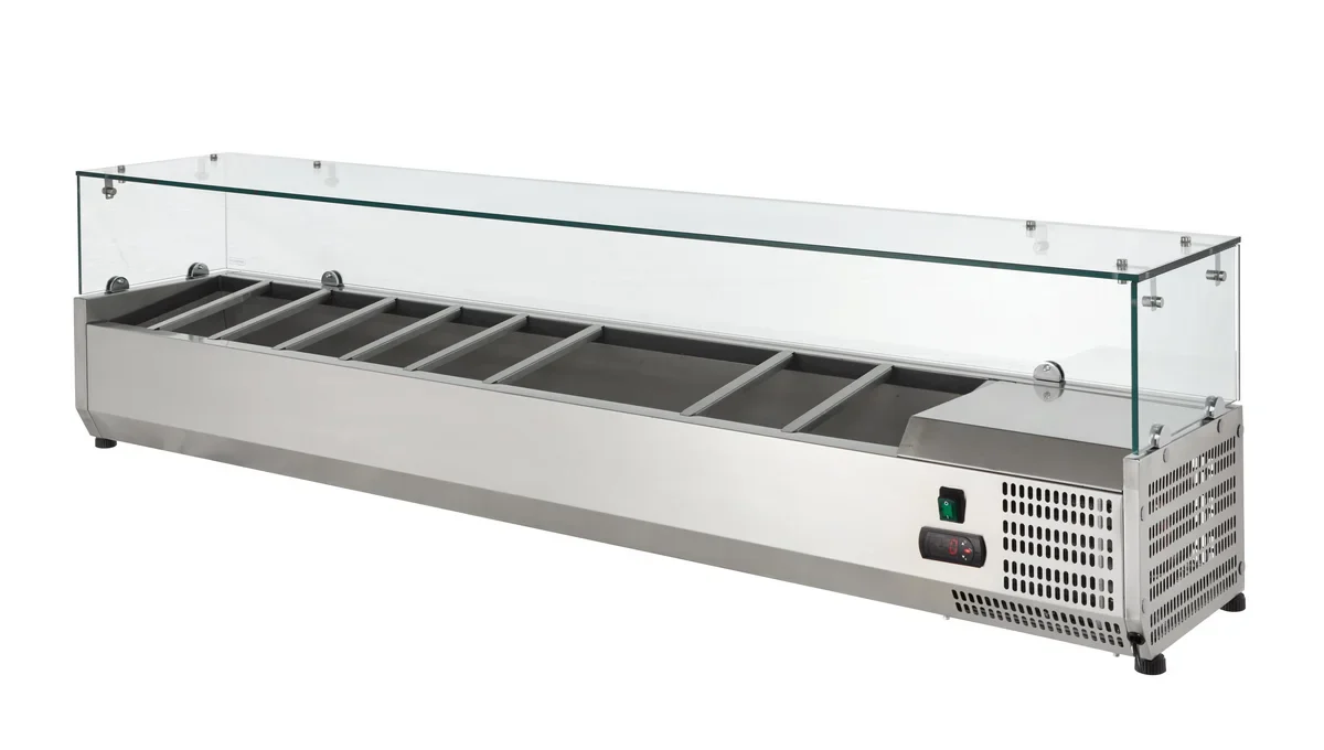 Kühlaufsatz ECO 10 x GN 1/4 mit Glasaufsatz - Image 7