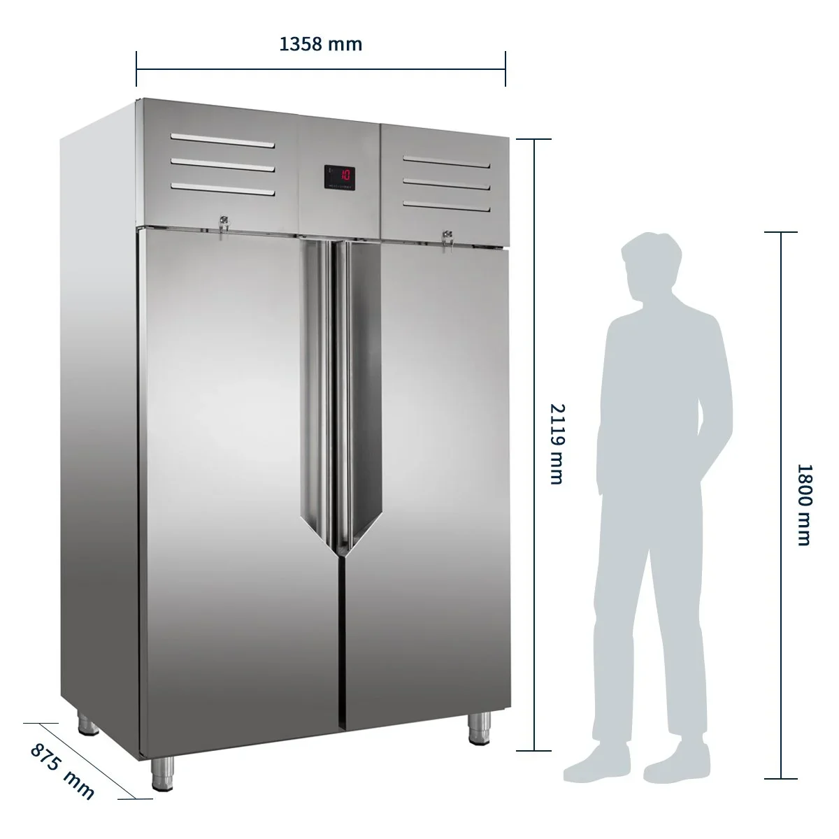 Kühlschrank Avantis 1400 GN 2/1 - Image 6