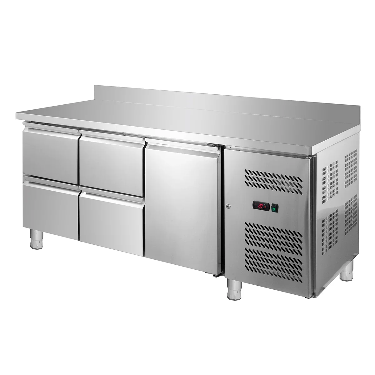 Kühltisch ECO 1/4 mit Aufkantung - GN 1/1 - Image 2