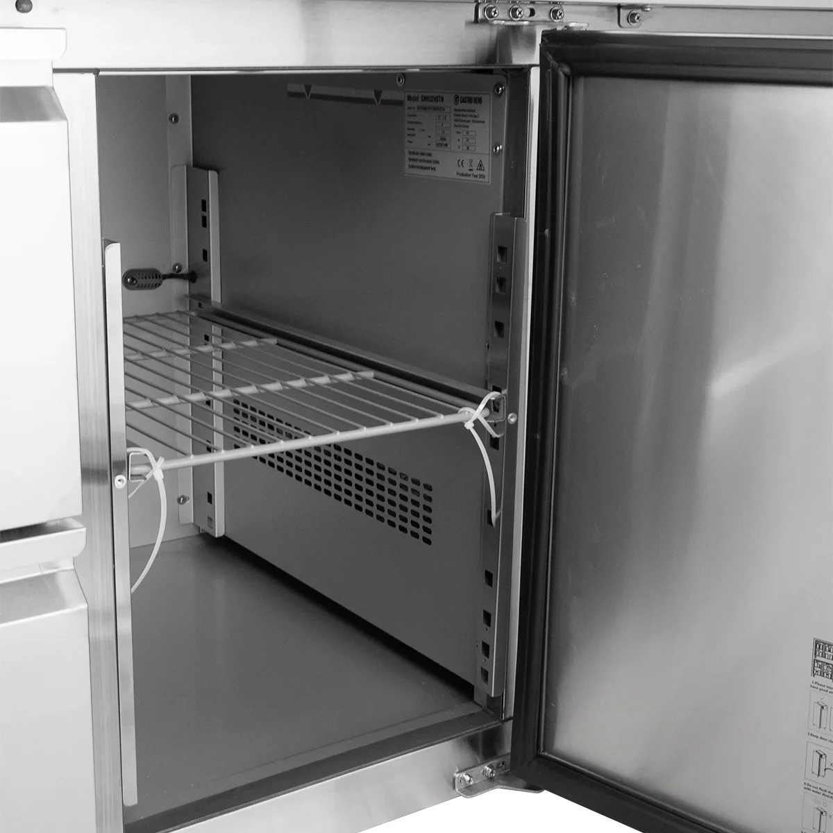 Kühltisch ECO 1/6 mit Aufkantung - GN 1/1 - Image 5
