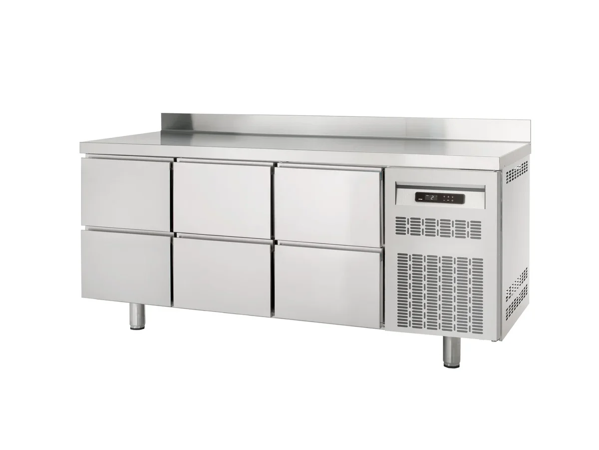 Kühltisch Profi 0/6 Superior mit Aufkantung - GN 1/1 - Image 4