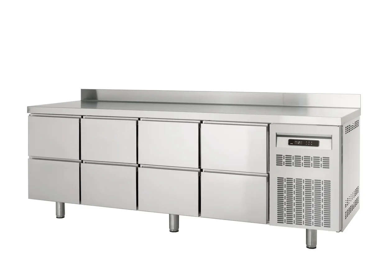 Kühltisch Profi 0/8 mit Aufkantung Superior - GN 1/1 - Image 4