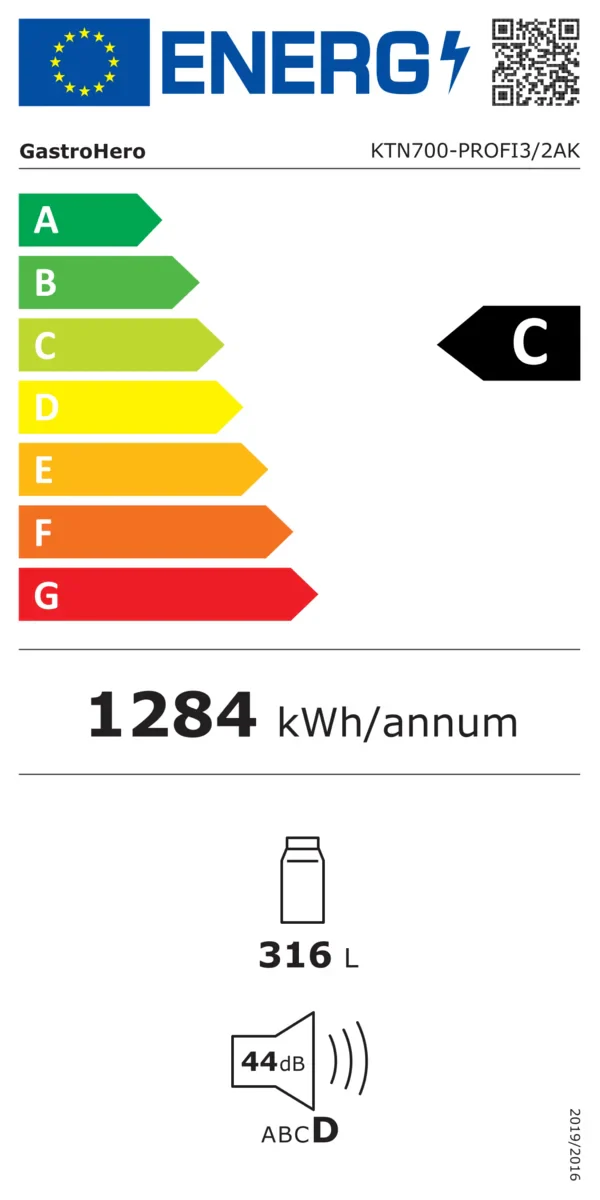 Kühltisch Profi 3/2 Superior mit Aufkantung - GN 1/1 - Image 3
