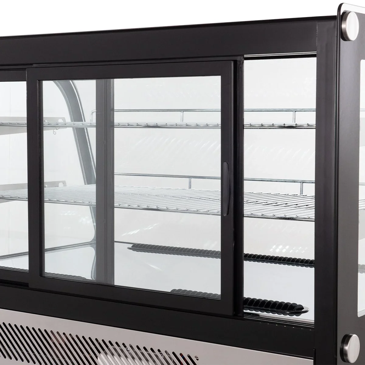 Kühlvitrine ECO 160 Liter, 880 mm, mit LED-Beleuchtung und 2 Ablagen - Image 3