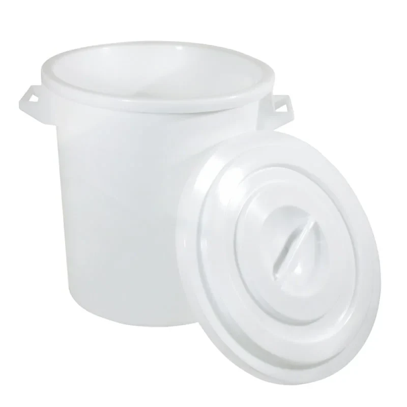 Kunststofftonne Polyethylen weiß 35l - ohne Deckel - Image 2