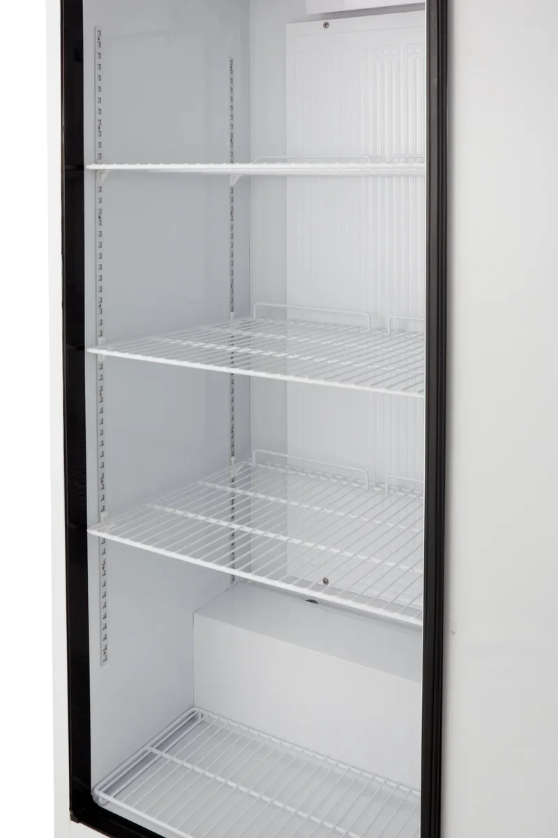 Lagerkühlschrank ECO 380 Liter Kühlvolumen, mit 1 Tür, abschließbar, weiß - Image 5