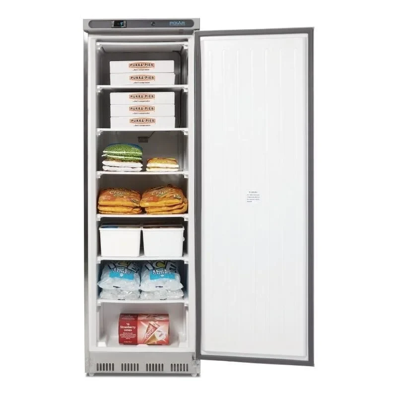 Lagertiefkühlschrank Polar 365 Edelstahl - Image 4