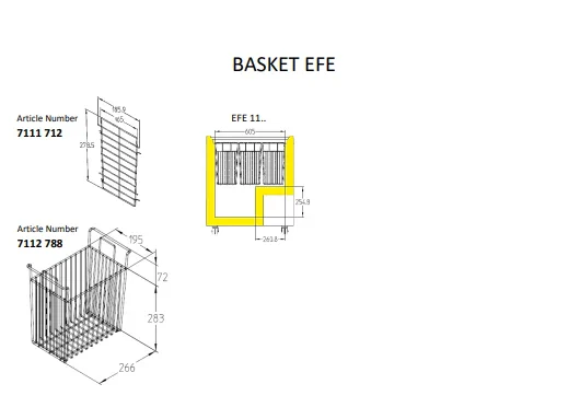 Liebherr Korb A für EFE Kühltruhen - Image 2