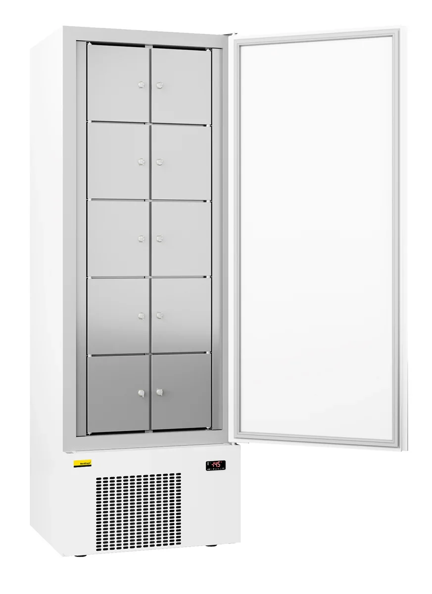 Nordcap Gemeinschaftskühlschrank GKS 380-14 F mit 14 Schließfächern - Image 2