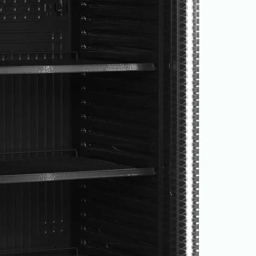 Nordcap Glastürkühlschrank KU 385 G II BLACK - Image 3