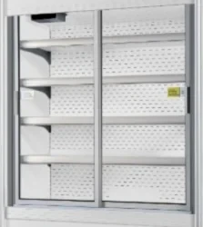 Nordcap Thermoglas-Schiebetüren für ALASKA 150 / SLIM 150, frontseitig, selbstschließend