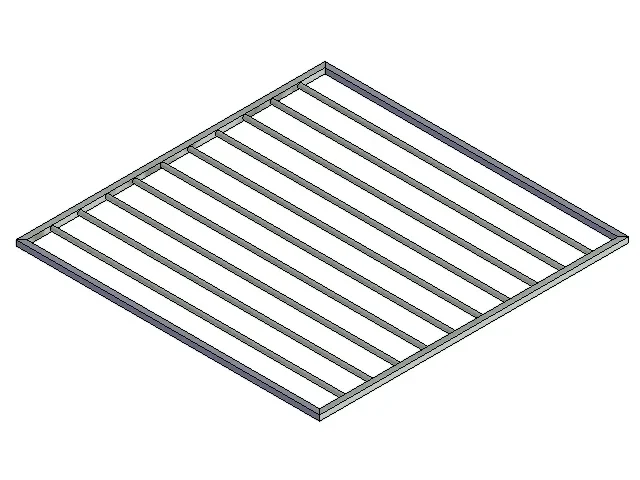 Nordcap Tragrost 850 x 865 mm, für COOL-Minikühlzelle
