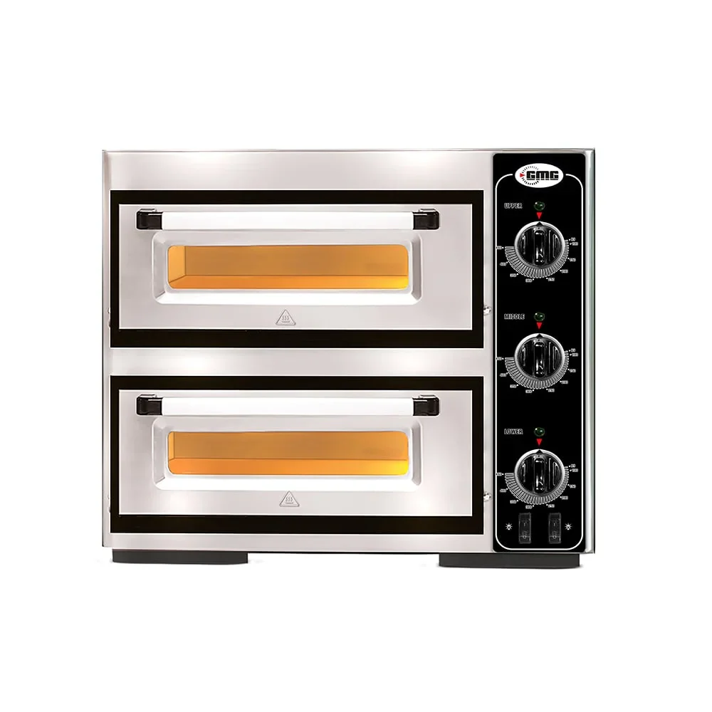 Pizzaofen Classic Eco 4+4 (250 mm) 3 Thermostate
