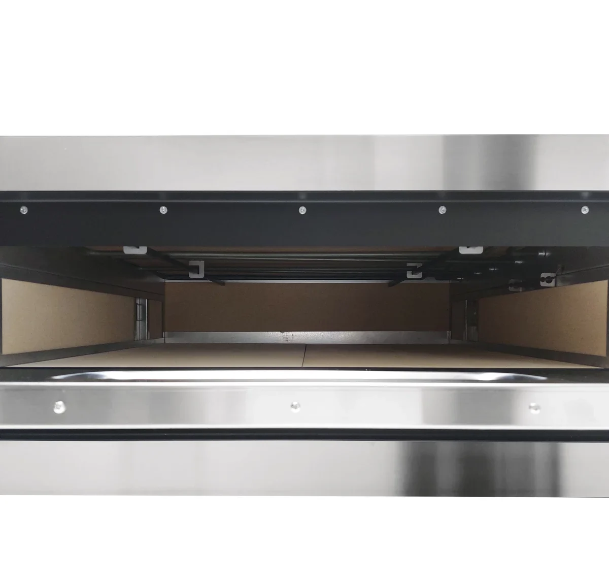 Pizzaofen PROFI PLUS 6+6x36 cm breit Vollschamott - Image 3
