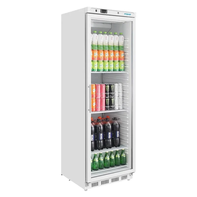 Polar C-Serie Lagerkühlschrank 400 Liter mit Glastür, weiß - Image 12