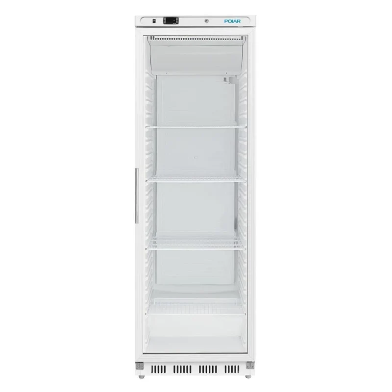 Polar C-Serie Lagerkühlschrank 400 Liter mit Glastür, weiß - Image 2