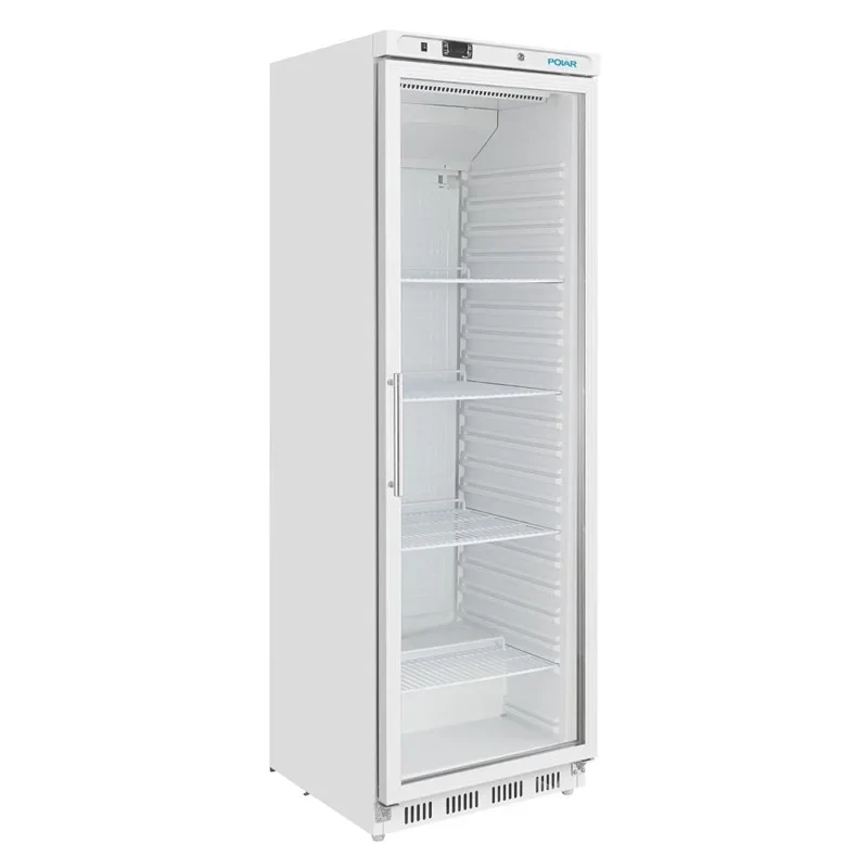 Polar C-Serie Lagerkühlschrank 400 Liter mit Glastür, weiß - Image 7