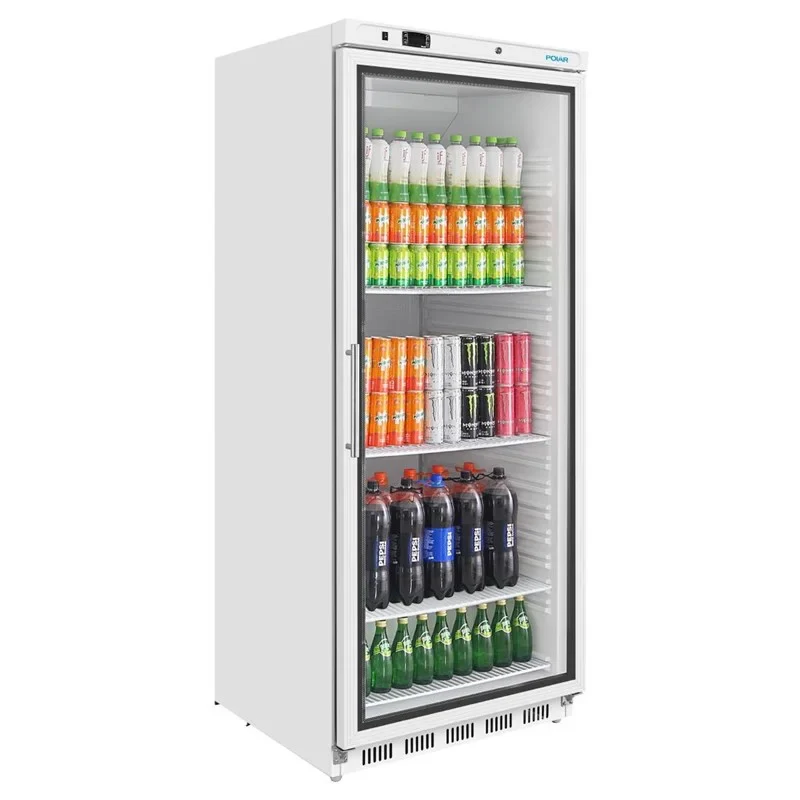 Polar C-Serie Lagerkühlschrank 600 Liter mit Glastür, weiß - Image 12