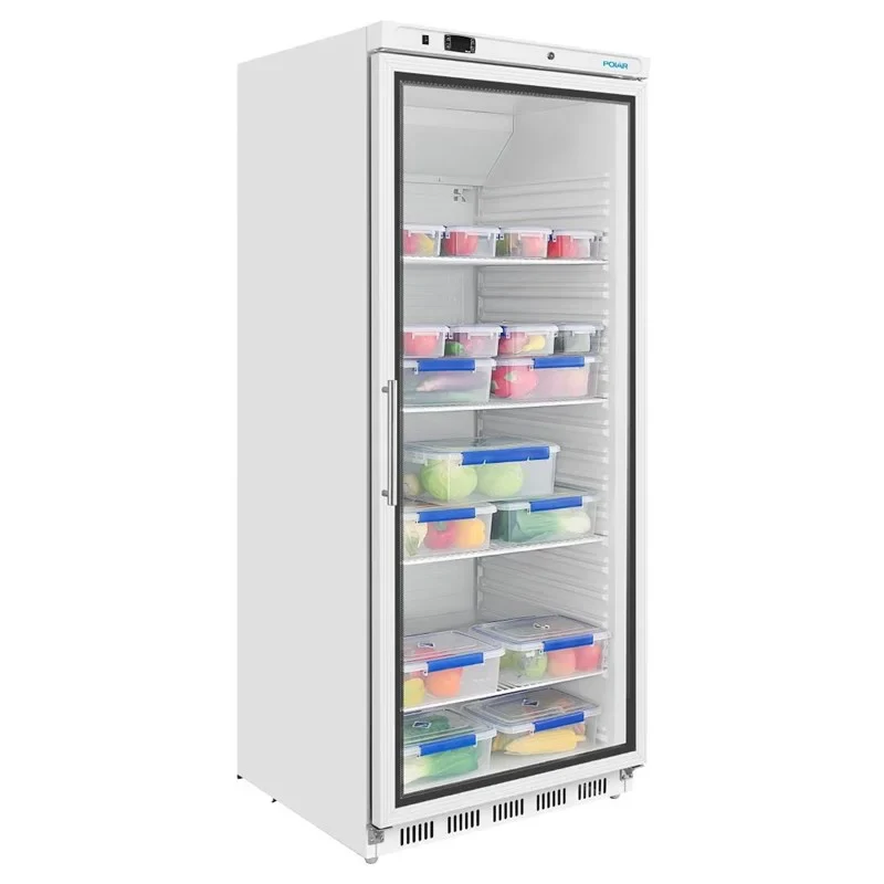 Polar C-Serie Lagerkühlschrank 600 Liter mit Glastür, weiß - Image 5