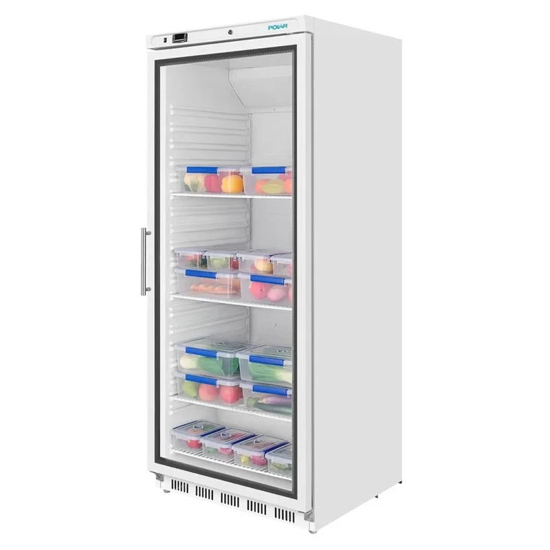 Polar C-Serie Lagerkühlschrank 600 Liter mit Glastür, weiß - Image 6