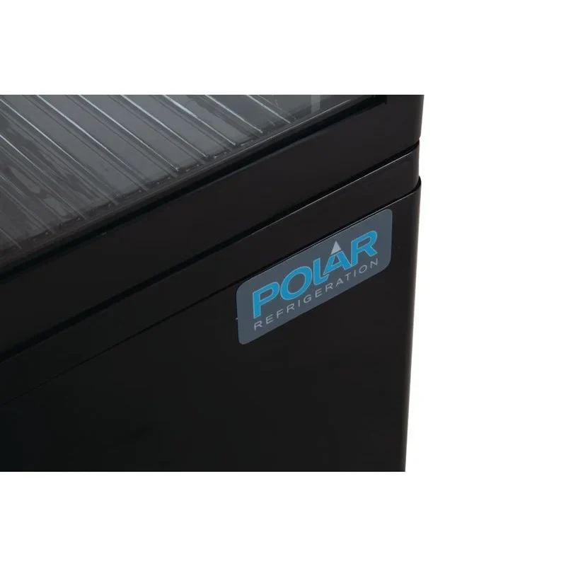 Polar C-Serie Tischkühlvitrine 68 Liter mit gebogener Tür, schwarz - Image 10