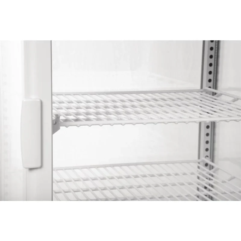 Polar C-Serie Tischkühlvitrine 68 Liter mit gebogener Tür, weiß - Image 5