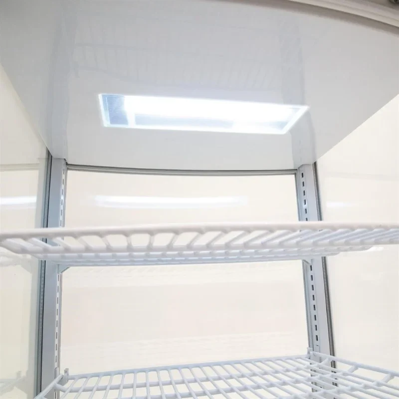 Polar C-Serie Tischkühlvitrine 86 Liter mit gebogener Tür, weiß - Image 13