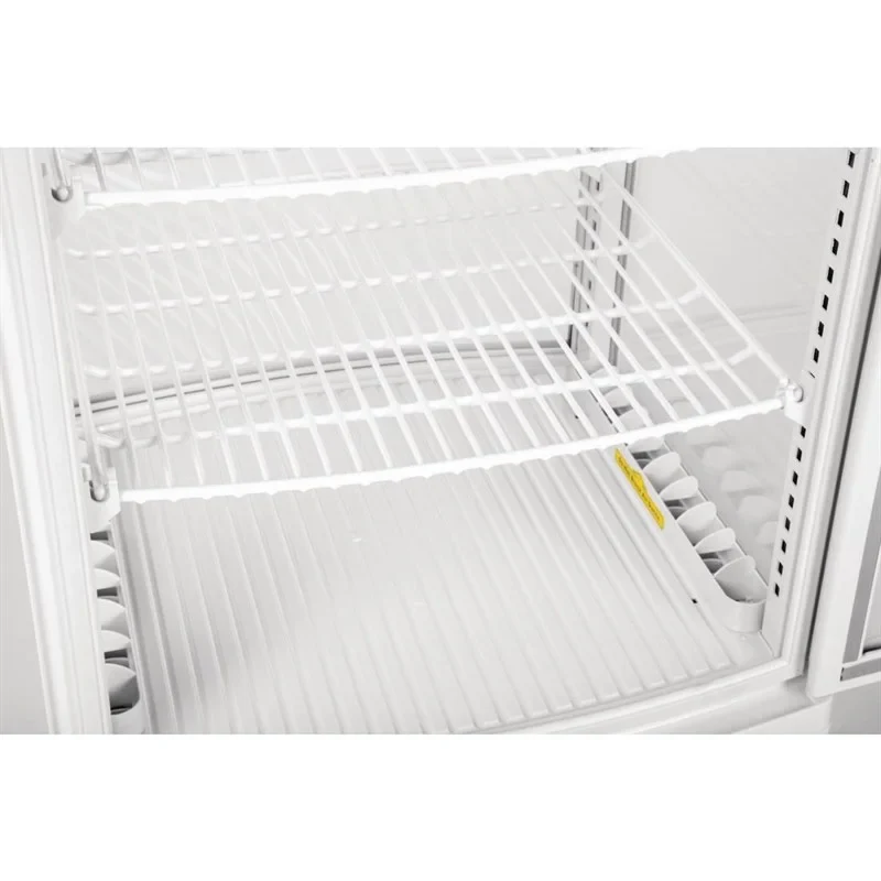 Polar C-Serie Tischkühlvitrine 86 Liter mit gebogener Tür, weiß - Image 8